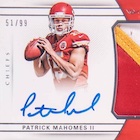 Hottest Patrick Mahomes Cards on eBay
