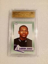 LEBRON JAMES 2002 ROOKIE REVIEW #6 INAUGURAL ISSUE ROOKIE NATIONAL PROMO 10